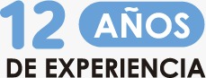 12 Años de Experiencia
